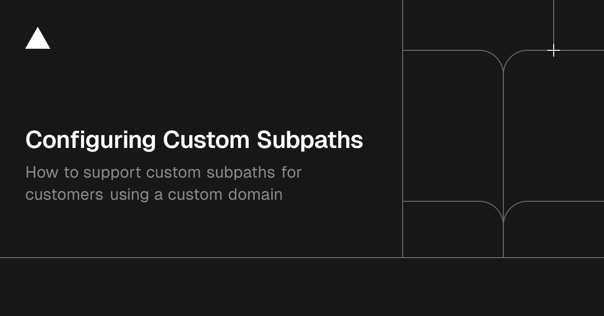 Configuring Custom Subpaths